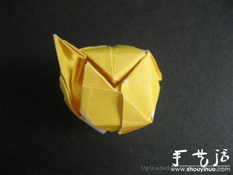 玫瑰折紙方法教程 -  itrip.net.cn