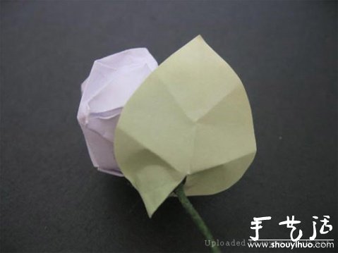 玫瑰折紙方法教程 -  itrip.net.cn