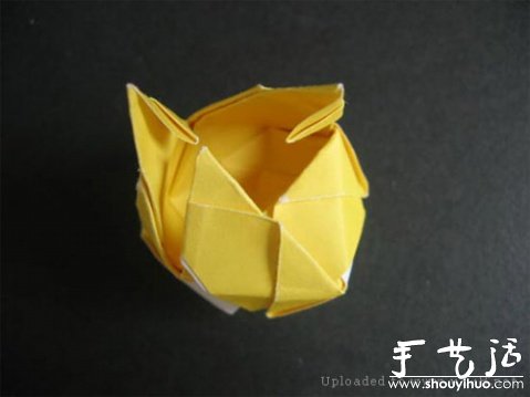 玫瑰折紙方法教程 -  itrip.net.cn