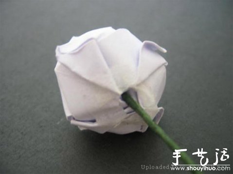 玫瑰折紙方法教程 -  itrip.net.cn