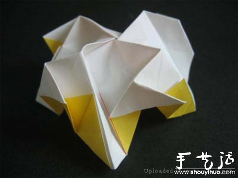 玫瑰折紙方法教程 -  itrip.net.cn