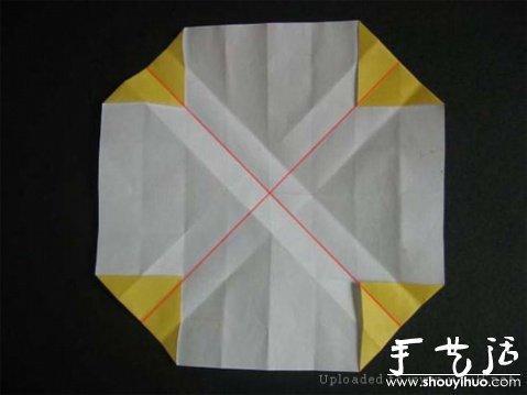 玫瑰折紙方法教程 -  itrip.net.cn