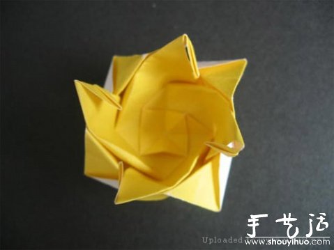 玫瑰折紙方法教程 -  itrip.net.cn