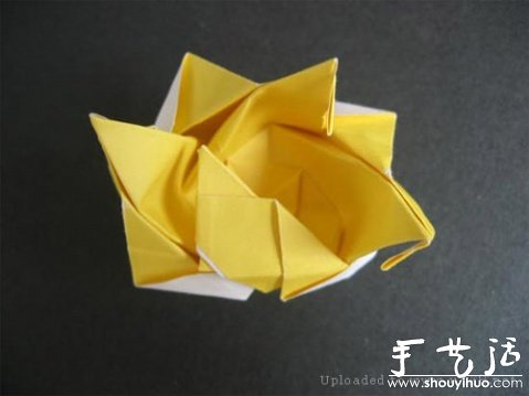 玫瑰折紙方法教程 -  itrip.net.cn