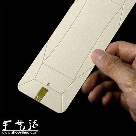 創(chuàng)意立體折紙電話 -  itrip.net.cn