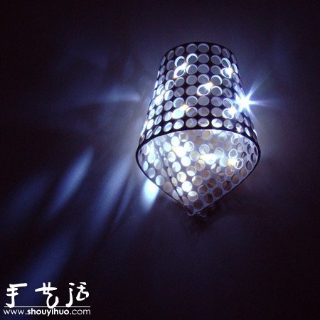 廢棄物手工DIY漂亮燈飾 -  itrip.net.cn