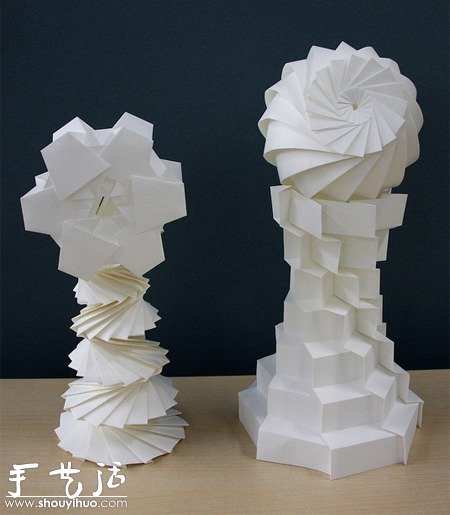 漂亮的3D折紙作品 -  itrip.net.cn