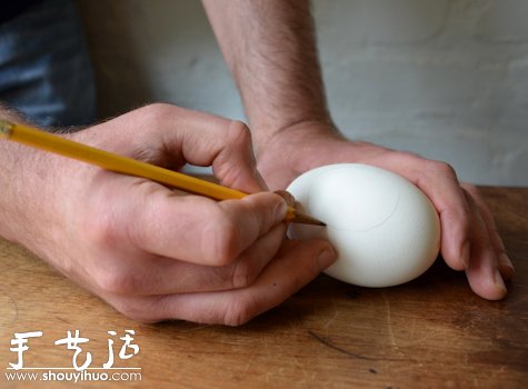蛋殼小花園手工制作 -  itrip.net.cn
