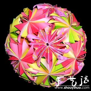 復雜萬花筒折紙作品欣賞 -  itrip.net.cn