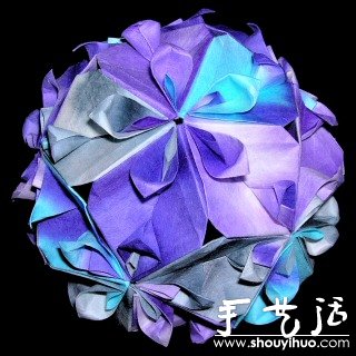 復雜萬花筒折紙作品欣賞 -  itrip.net.cn