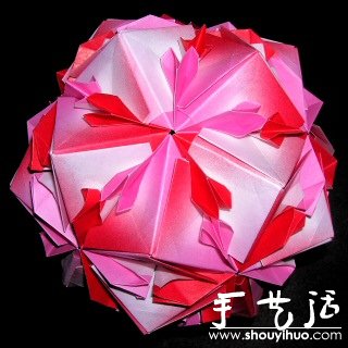 復雜萬花筒折紙作品欣賞 -  itrip.net.cn