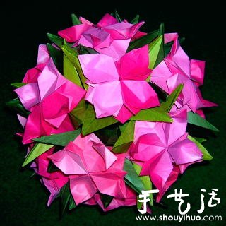 復雜萬花筒折紙作品欣賞 -  itrip.net.cn