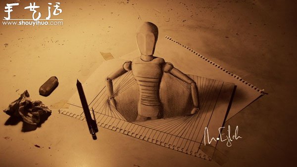 打破二維平面界限的繪畫(huà)作品 -  itrip.net.cn