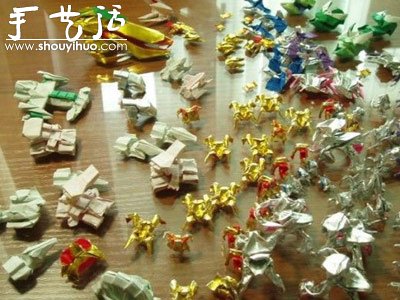 星際爭(zhēng)霸達(dá)人的折紙作品 -  itrip.net.cn