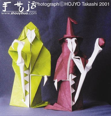 獅子、飛馬等折紙作品欣賞 -  itrip.net.cn