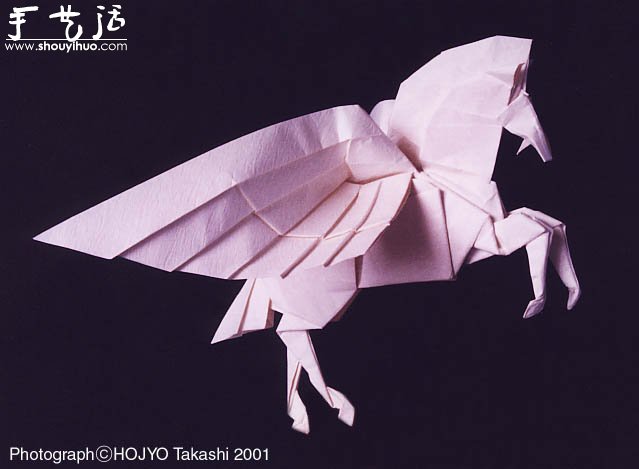 獅子、飛馬等折紙作品欣賞 -  itrip.net.cn