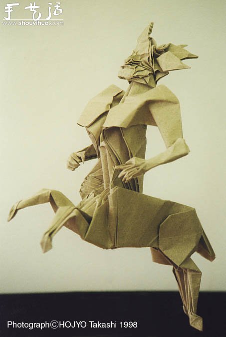 獅子、飛馬等折紙作品欣賞 -  itrip.net.cn