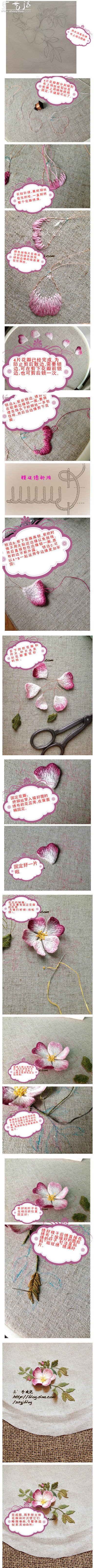 手工刺繡制作古典提籃蓋子的方法 -  itrip.net.cn