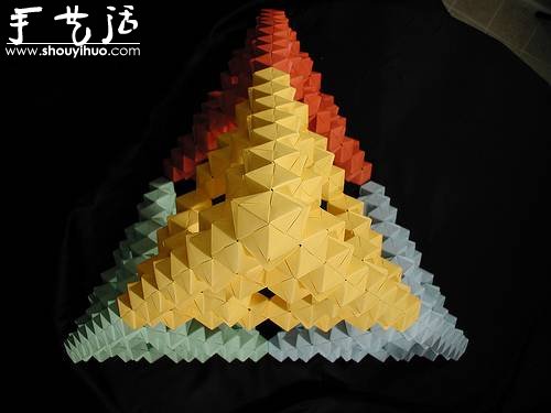 立體幾何模型折紙作品 -  itrip.net.cn