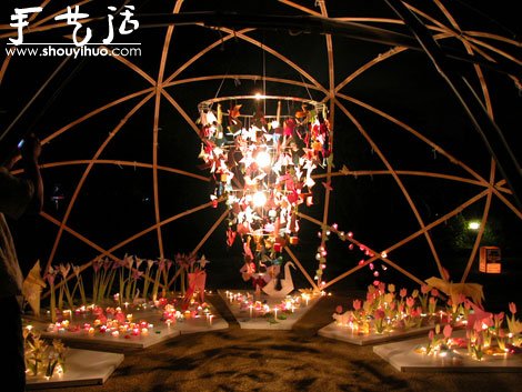 折紙創(chuàng)作的夢幻空間 -  itrip.net.cn