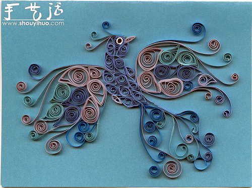 花草蝴蝶漂亮卷紙作品欣賞 -  itrip.net.cn