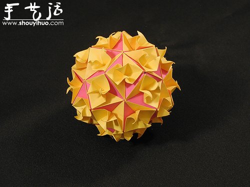 復(fù)雜幾何立體折紙作品欣賞 -  itrip.net.cn