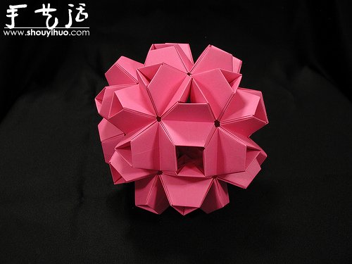 復(fù)雜幾何立體折紙作品欣賞 -  itrip.net.cn