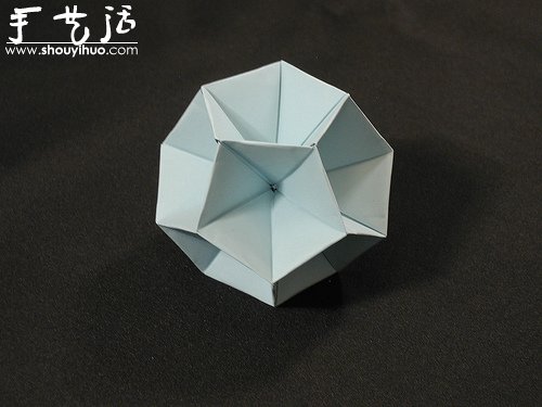 復(fù)雜幾何立體折紙作品欣賞 -  itrip.net.cn