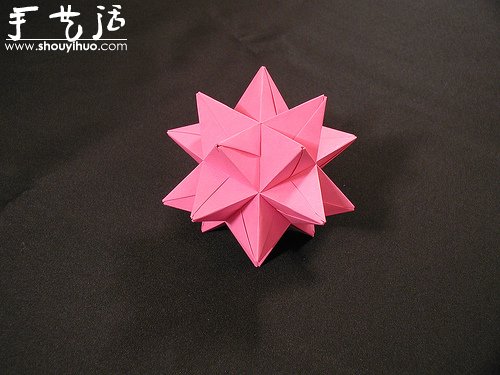 復(fù)雜幾何立體折紙作品欣賞 -  itrip.net.cn