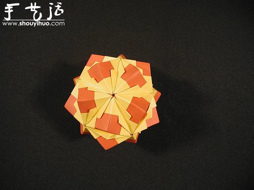 復(fù)雜幾何立體折紙作品欣賞 -  itrip.net.cn