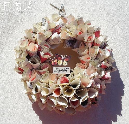 折紙花環(huán)作品欣賞 -  itrip.net.cn