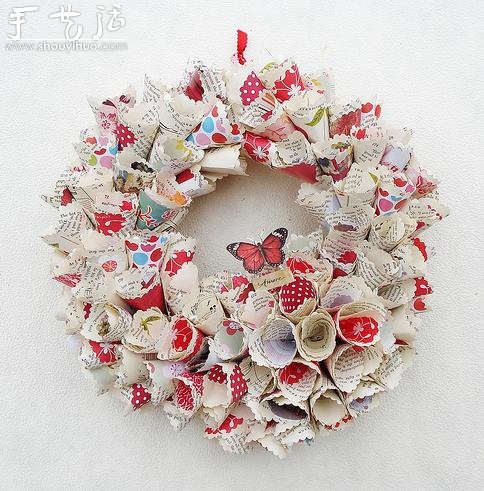 折紙花環(huán)作品欣賞 -  itrip.net.cn