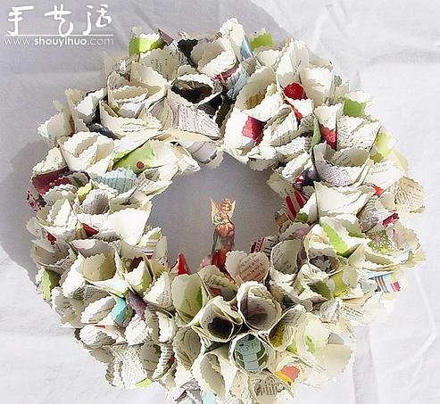 折紙花環(huán)作品欣賞 -  itrip.net.cn