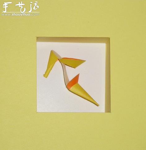 精美的女式高跟鞋剪紙作品欣賞 -  itrip.net.cn