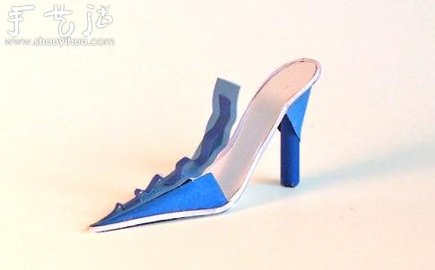 精美的女式高跟鞋剪紙作品欣賞 -  itrip.net.cn