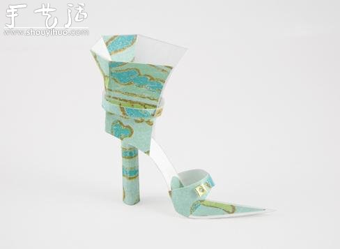 精美的女式高跟鞋剪紙作品欣賞 -  itrip.net.cn