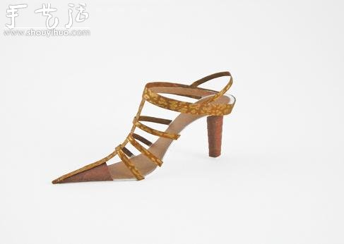 精美的女式高跟鞋剪紙作品欣賞 -  itrip.net.cn