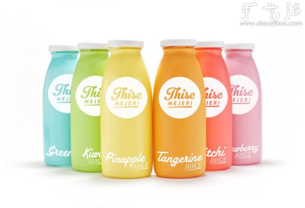 丹麥Thise Mejeri乳制品包裝欣賞 -  itrip.net.cn