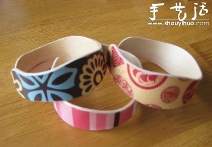 冰棍棒制作精美手鐲的教程 -  itrip.net.cn
