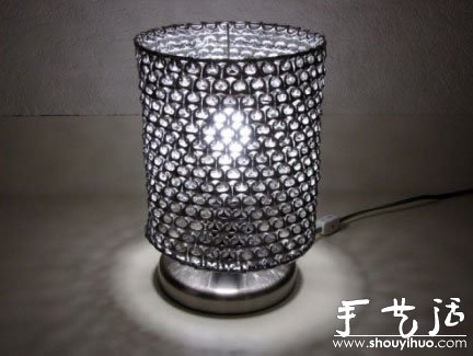 易拉罐拉環(huán)手工DIY臺(tái)燈的教程 -  itrip.net.cn