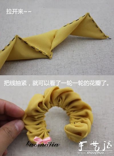 不織布制作漂亮發(fā)卡的手工方法 -  itrip.net.cn