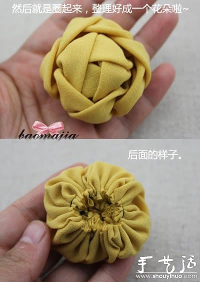 不織布制作漂亮發(fā)卡的手工方法 -  itrip.net.cn