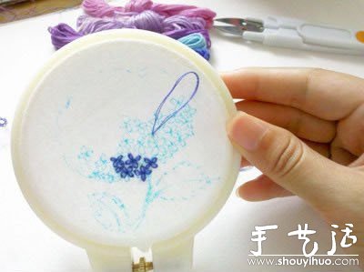 精致的花朵刺繡圖片欣賞 -  itrip.net.cn