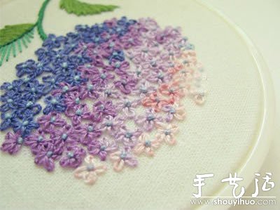 精致的花朵刺繡圖片欣賞 -  itrip.net.cn