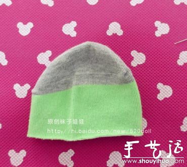 舊棉襪子手工DIY漂亮花朵 -  itrip.net.cn