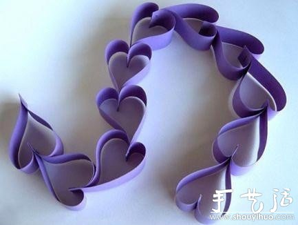 紙藝DIY心形掛飾的方法 -  itrip.net.cn