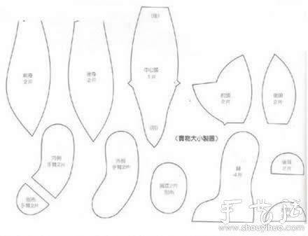 公仔泰迪熊的手工布藝DIY教程 -  itrip.net.cn