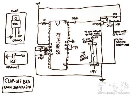 聲控文胸DIY：掌聲響起 文胸落下 -  itrip.net.cn