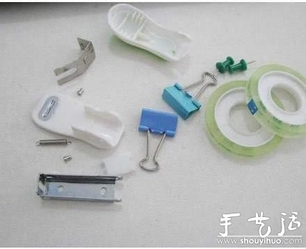 辦公文具手工組裝摩托車 -  itrip.net.cn