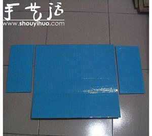 硬紙板DIY手工制作鞋柜的教程 -  itrip.net.cn